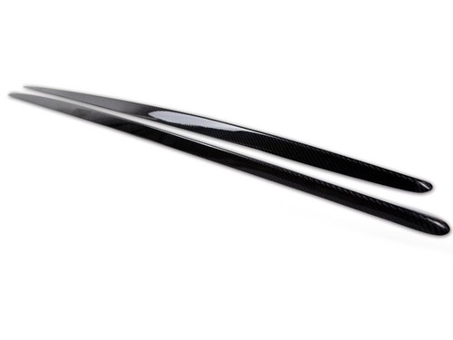 CARBON FIBER FOR MERCEDES BENZ W176 A CLASS SIDE SKIRT BODYKIT SPORT MODEL - Picture 4 of 4