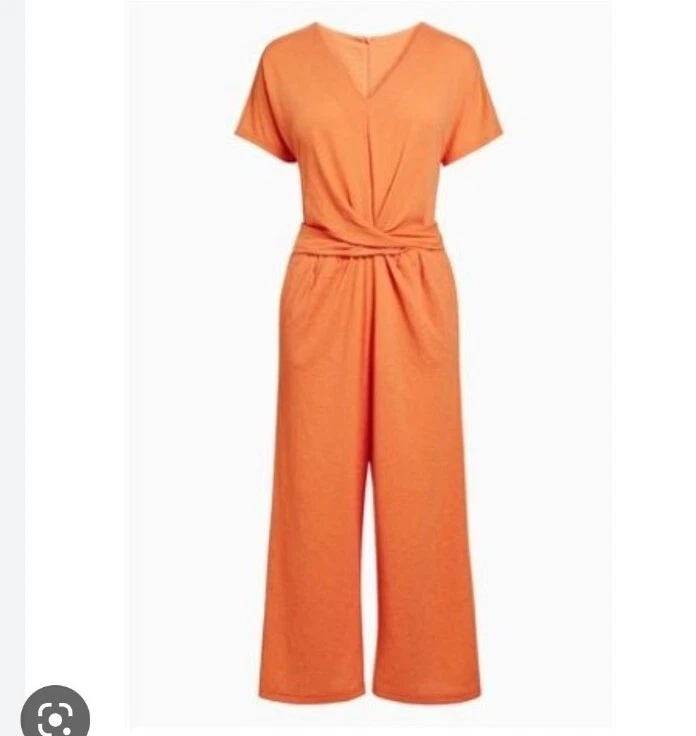 Next orange best sale jumpsuit