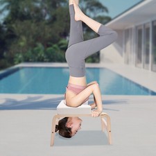 Yoga Kopfstand Hocker Yoga Kopfstand Bank Invertierter Stuhl Weiß
