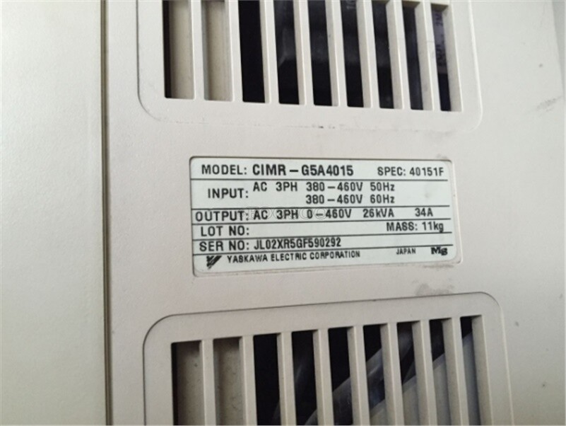 1Pcs Yaskawa Varispeed 616G5 CIMR-G5A4015 380-460V 15Kw Used 1Pcs Yaskawa Varispeed 616G5 CIMR-G5A4015 380-460V 15Kw Used