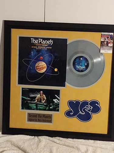 Beyond The Planets Signed By Rick Wakeman Authenticated By JSA  Only 100 Signed
