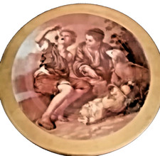 Pregevole  riproduzione su piatto opera di  B.E.MURILLO (esposto a MONACO DI B.)