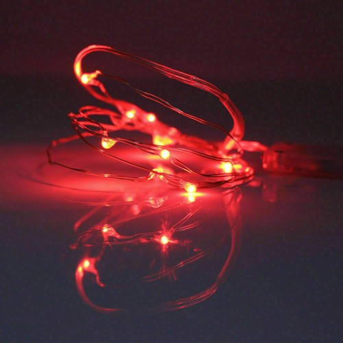 1-3M Fairy Lights Battery Powered LED Copper Wire String Xmas Bedroom Decor HL - Picture 9 of 12