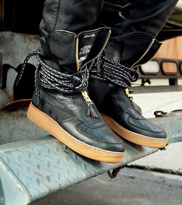 nike sf air force 1 high black gum