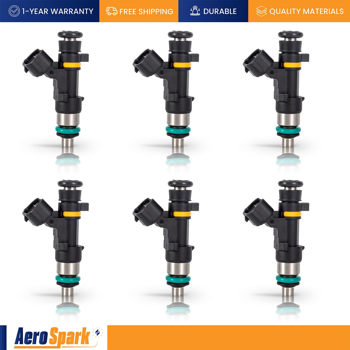 6 x Bosch Fuel Injectors 16600-CD700 For Nissan FX35 M35 G35 V6 3.5L 0280158042 6 x Bosch Fuel Injectors 16600-CD700 For Nissan FX35 M35 G35 V6 3.5L 0280158042