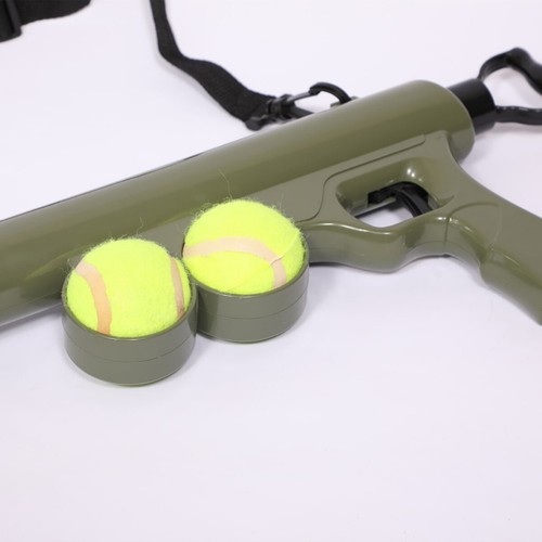 Dog Tennis Ball Gun Launcher Pet Play Outdoor Toy Fetch Throw Interactive Toy AU - Picture 9 of 13