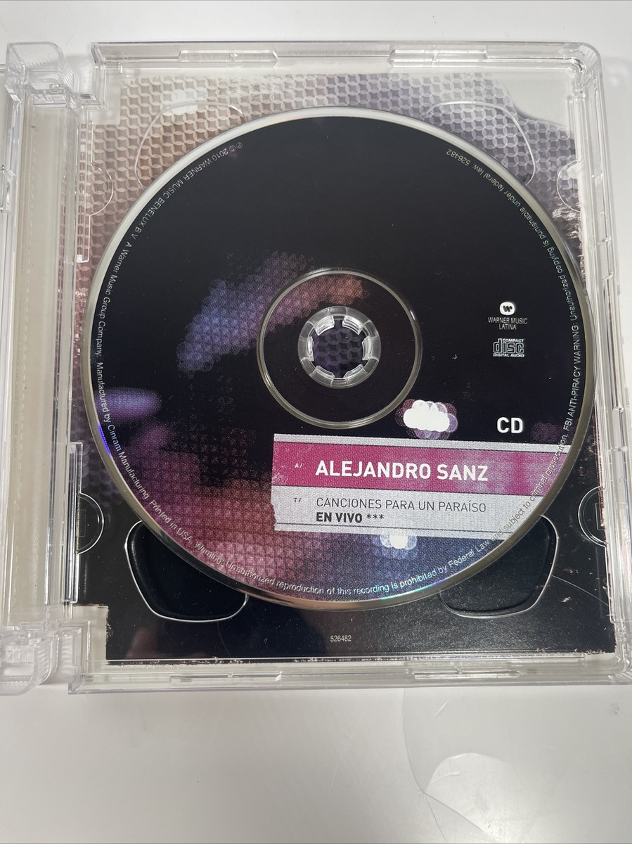 【中古】 Alejandro Sanz アレハンドロサンス / Canciones Para Un Paraiso En Vivo Sanz, Alejandro - Canciones Para Un Paraiso En Vivo - Amazon