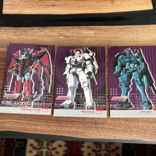 UPPER DECK GUNDAM WING SERIES 1 TCG(2000) - Lot of 36 Cards - Picture 1 of 12