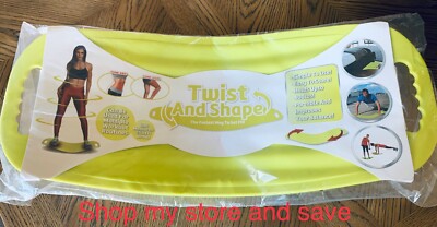 Twist And Shape Exercise Fitness Balance Board Abdominal Exerciser Legs Home Gym