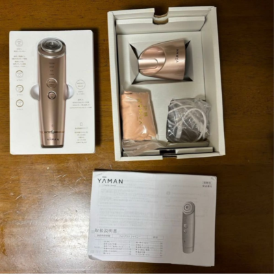 YA-MAN M18-YL Photo Plus Shiny Champagne Pink RF Facial Equipment