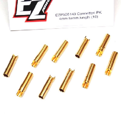 REPLACEMENT EZ POWER ART EZP506143 10 LONG CONNECTORS PK 4mm FEMALE