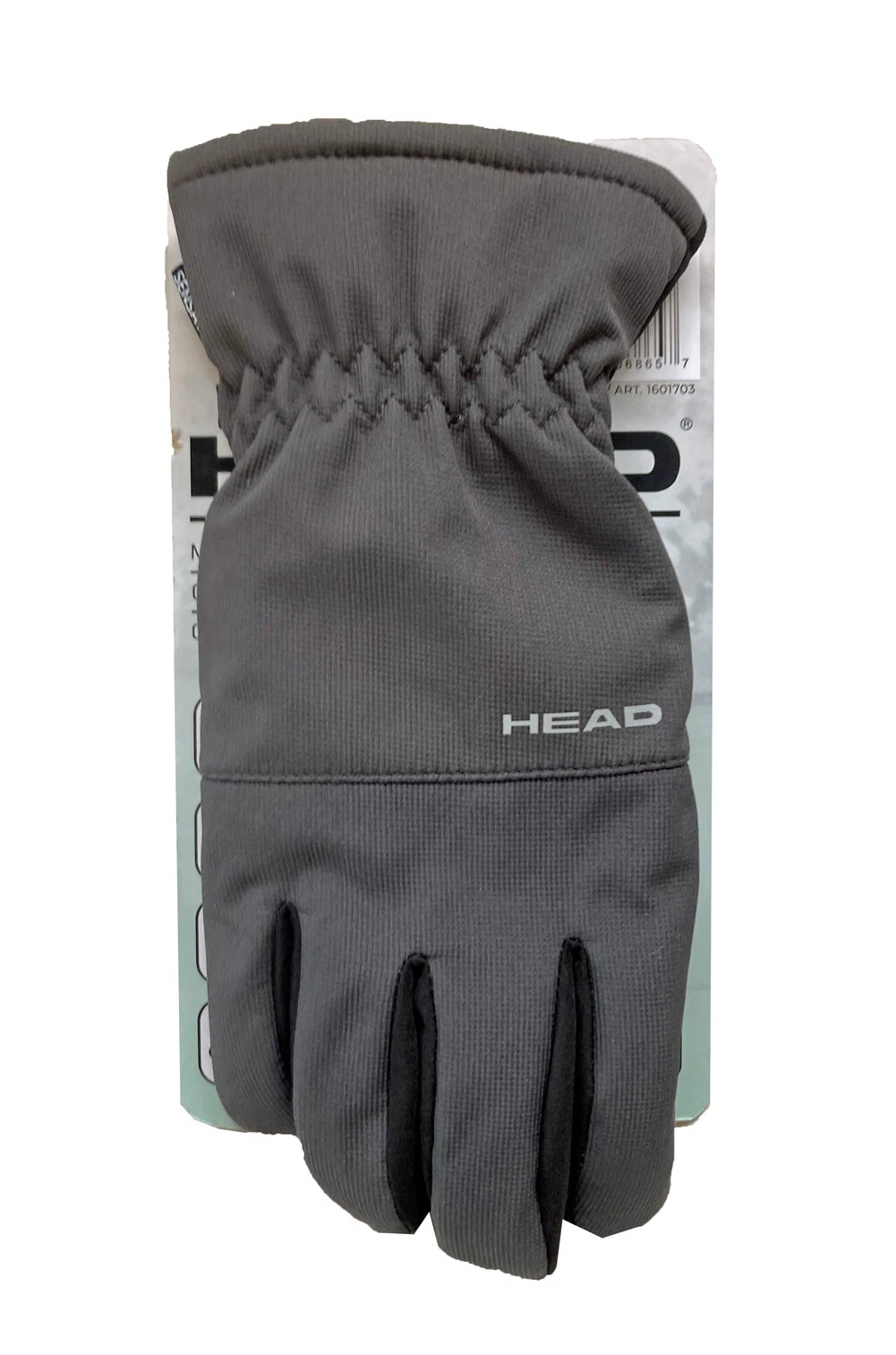 Head Men's Waterproof Hybrid Plush Lined Gloves Gray