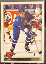 1993-94 Topps Premier Gold Valeri Kamensky #85 Quebec Nordiques