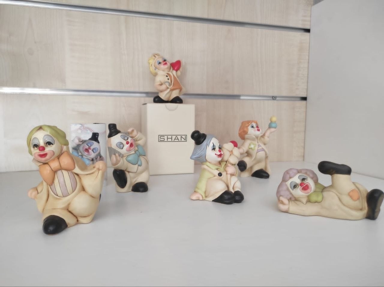 Shan Pagliaccetti 6 Pezzi Ceramica Colorata idea regalo