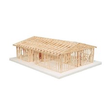 Midwest Products 104-IC 2-Bedroom Truss Roof Crafts Kit for Grades 6-12