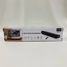VMAI 2.OCH MINI SOUNDBAR LED DISPLAY REMOTE CONTROL FACTORY SEALED