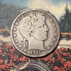 1911-S Barber Half Dollar 🇺🇸