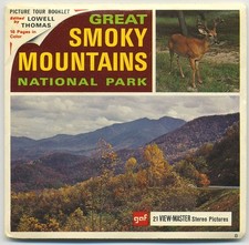 Great Smoky Mountains National Park GAF View-Master Packet A-889-B Exc. Cond.