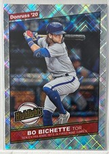 2020 Donruss #H-12 Bo Bichette Highlights Diamond Toronto Blue Jays
