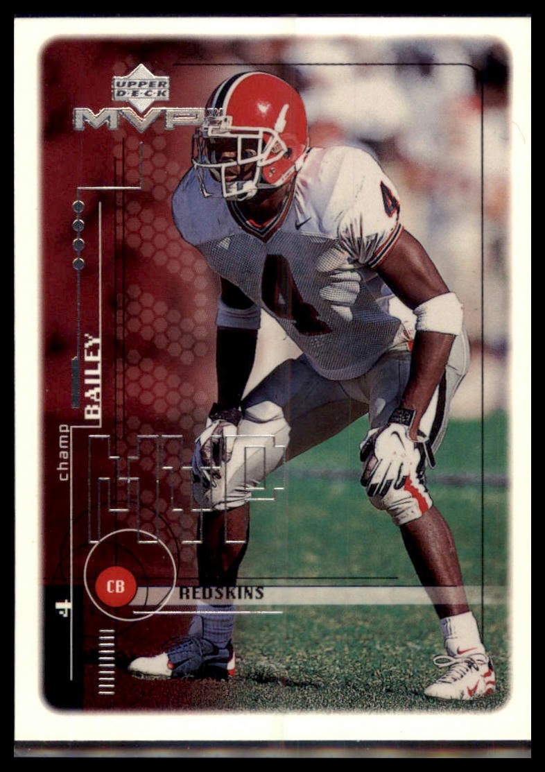 1999 Upper Deck MVP #210 Champ Bailey RC