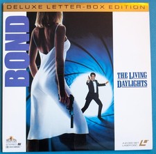 Laser Disc The Living Daylights James Bond 00...