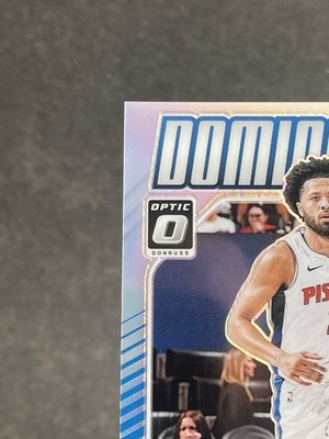 2024-2025 Donruss Optic Dominators autograph Cade Cunningham /99