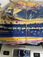 Quilters Dream-Cotton Fabric Lot-Granny's unfinished work-Quilt shop Brand 5-6 y