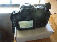 Canon EOS Digital Rebel XTi Digital SLR Camera Body Only- No Lens WORKS 