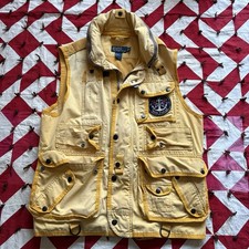 Vintage Polo Ralph Lauren Utility Vest Mens Large Military Style USRL Naval Vintage Polo Ralph Lauren Utility Vest Mens Large Military Style USRL Naval - Image 1