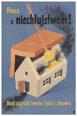 Anti-Clutter Poster   - 24x36  - Rare Reprint    - 200gsm Paper ️ Hi-Res 