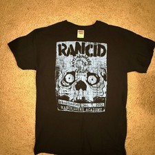 Rancid + Anti-Nowhere League Concert T-Shirt – Manchester Academy 2012 UK PUNK