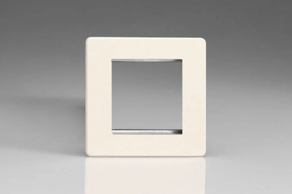 Modular Grid System Primed DataGrid Plate Screwless 2 Spaces Varilight XDYG2S.PD