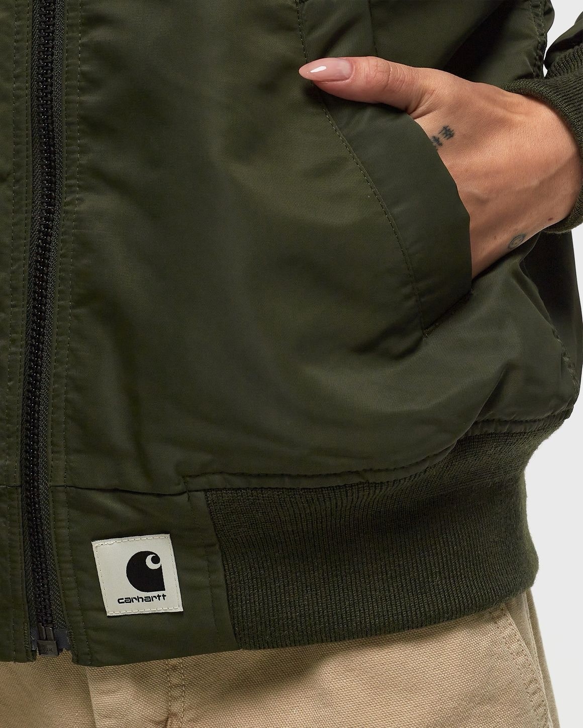 CARHARTT WIPWMNS OLTEN BOMBER /RRP 229 image 3