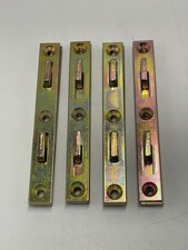 5 Inch Zinc Plated Steel Bed Rail Brackets Hooks Fastener Kit Bedfasts