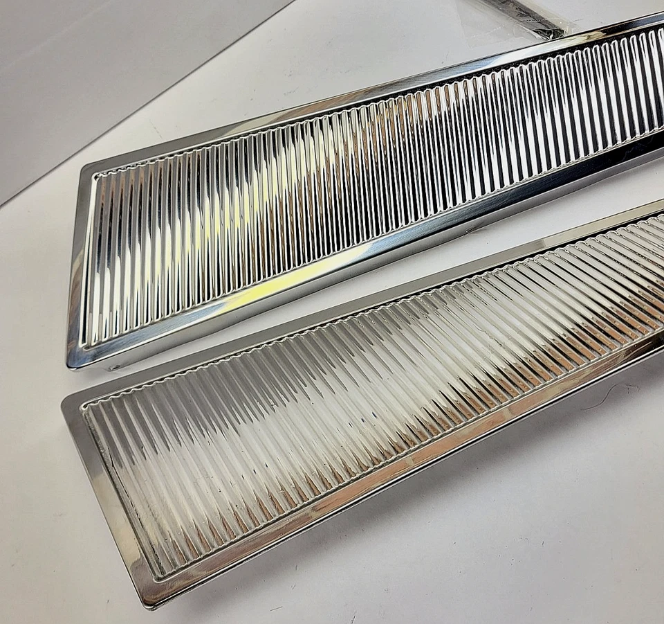 Juego de molduras de cabina personalizada para camioneta Chevy 1960 1961 1962 1963 acero inoxidable con hardware Foto 3 de 4