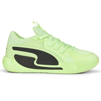 PUMA Court Rider Chaos Lace Up Basketball  Mens Green Sneakers Athletic Shoes 37