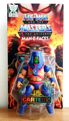 Figurine Man-E-Faces Cartoon Masters of the Universe Origins 14 cm Mattel NEUF - Photo 1/2
