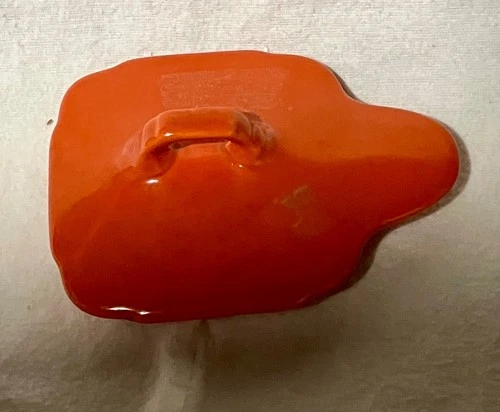 VINTAGE FIESTA RIVIERA SYRUP LID IN RED