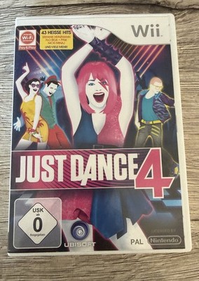 Just Dance 4 (Nintendo Wii, 2012) - sehr guter Zustand -