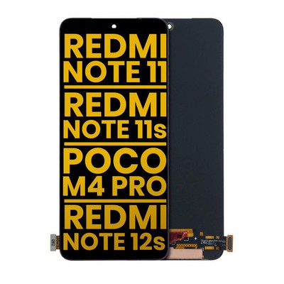 OLED-Display ohne Rahmen für Xiaomi Redmi Note 11 / Redmi Note 11S 4G / Xiaomi P