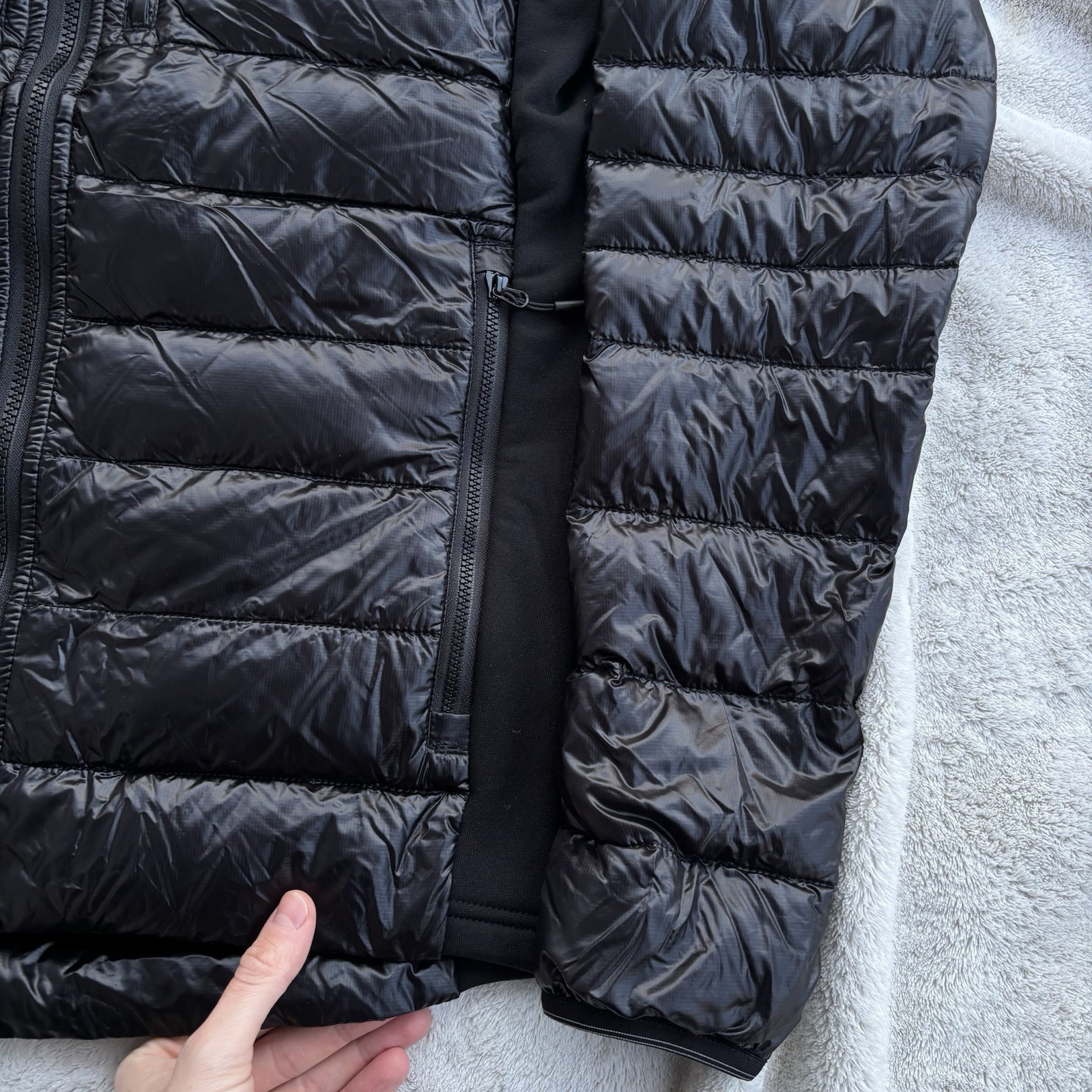 Canada Goose Black Hybridge Lite Jacket - 2XL - MSRP $895 - Authentic - New image 4