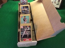 1987 Topps Baseball Complete Set #1-792 - Bo Jackson Bonds Larkin McGwire
