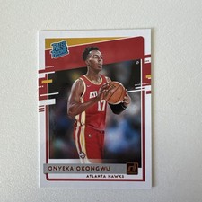 ONYEKA OKONGWU 2020-21 DONRUSS RATED ROOKIE CARD  #228 HAWKS