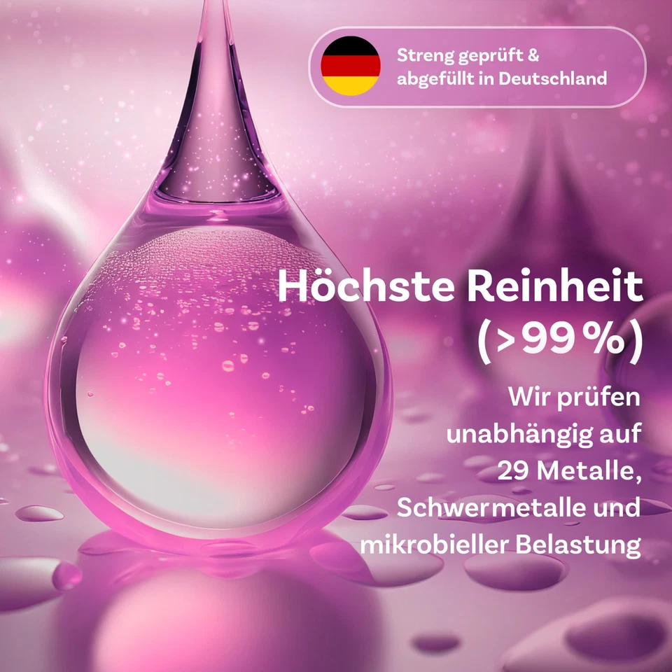 The higher MOON Lithium Pulver 50g im Violettglas |  Li-Orotat für Laborzwecke - Bild 4 von 4