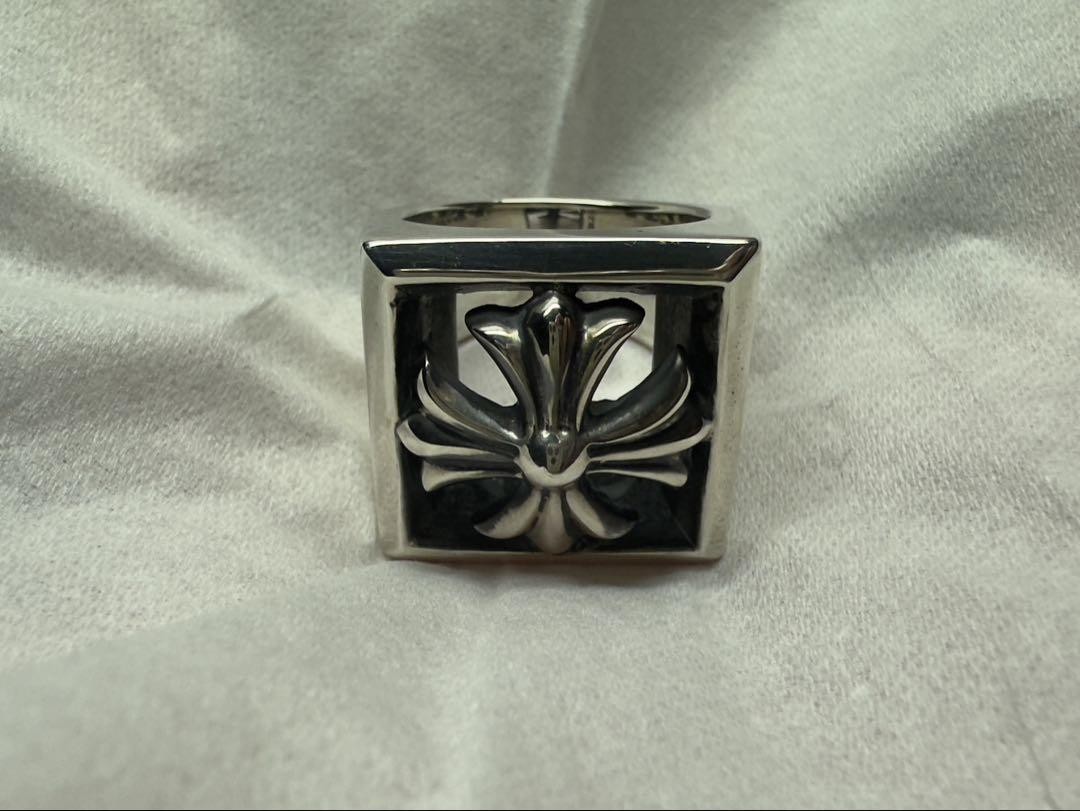 Chrome Hearts Letter Block Ch Plus Ring Ussize No. 8 | eBay Chrome Hearts Letter Block Ch Plus Ring Ussize No. 8 | eBay
