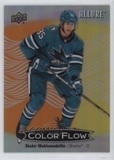 2024 Upper Deck Allure Color Flow Orange Yellow Shakir Mukhamadullin #CFL-51 z9v