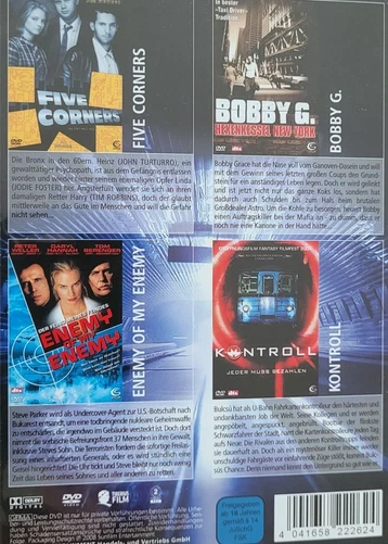Five Corners / Bobby G. / Enemy of my Enemy / Kontroll / 2x DVD - 4 Filme - Bild 2 von 2