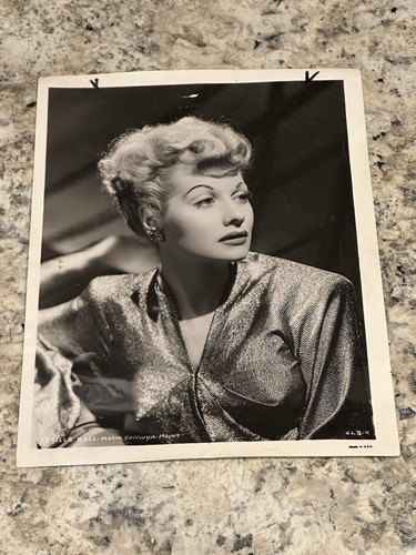 Original Lucille Ball MGM 8x10 Studio Publicity Press Photo KLB-4 Vintage