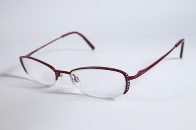 Cosmopolitan Brille Lippenstift Decadent Damen Rosa Halbrandlos Metallgestell