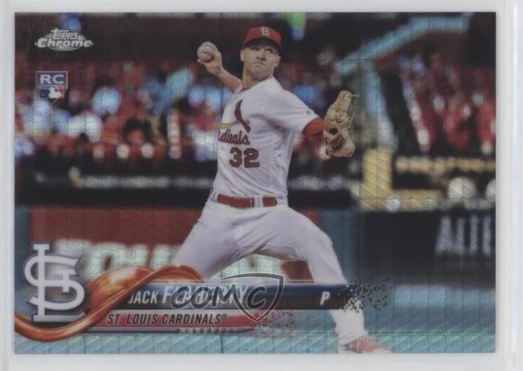 2018 Topps Chrome Prism Refractor Jack Flaherty #4 uk2